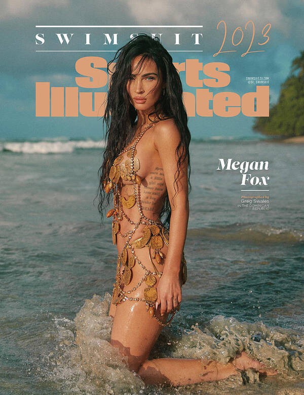 Megan Fox Sports Illustrated Swimsuit Issue 2023 Cover 11×14 Photo