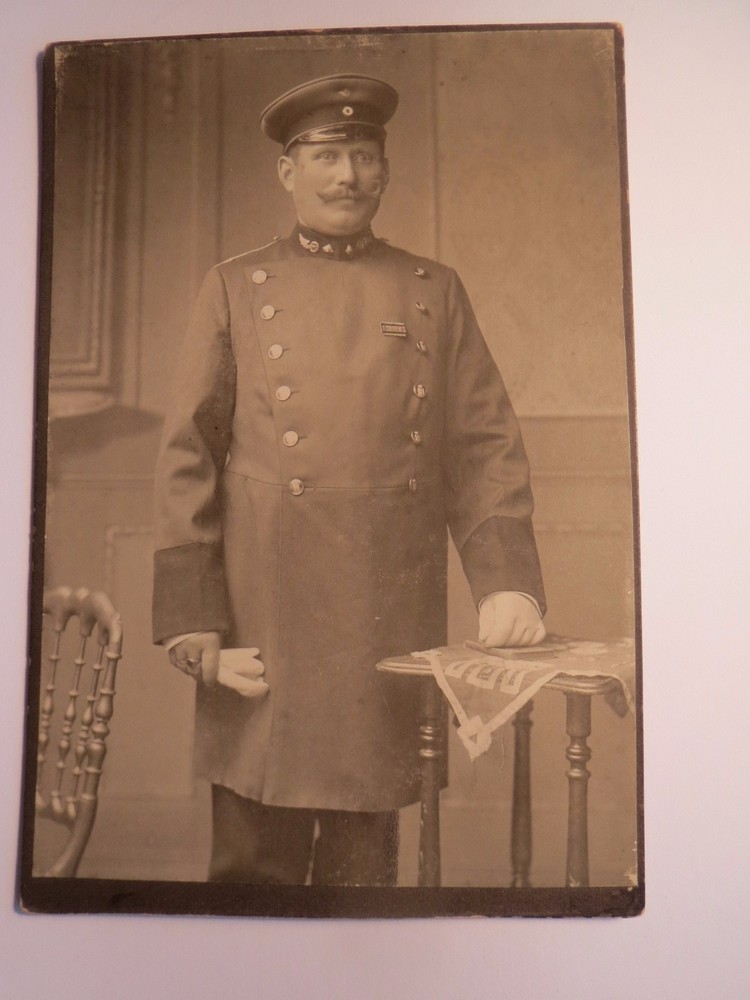 Railwayman? – Friedrich Frost – b. 1.7. 1866 in Wroclaw KAB