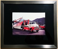«Luer Quality Meat Rocket Ship»1955 Ciba-chrome Print from Vernacular Kodachrome