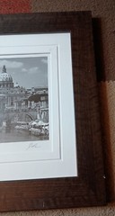 Jesse Kalisher Framed Photo Sign Series #5142, View Of The Vatican, Rome Picture