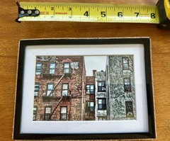 4×6 Color Photograph Cork Frame Bronx NY 2 Sides Lissette P 5.5 X 7.5” Framed