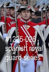 MALE PORTRAIT #1225-026 -men in uniform -spanish royal guard series -freeShipUSA