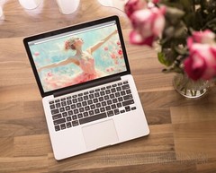Digital Picture Ballerina Image 4K High Res PC Wallpaper Background Ai Painting