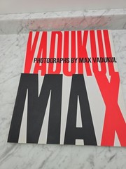 Book of Photographs By Max Vadukul Callaway
