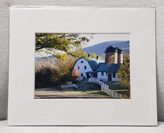 Old Dairy Barn Hot Springs VA Picture Photo by Cristie & Co Matted 8×10 NEW NIP