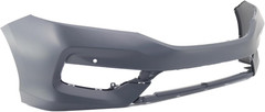 Compatible with Front Bumper Cover Fascia 2016-2017 Honda Accord Touring Sedan.