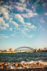 Mrs. Macquarie’s Chair, Australia – matted wall art print, home or office decor