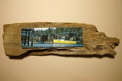 Driftwood Mounted Seascape – Southwest Harbor, Maine