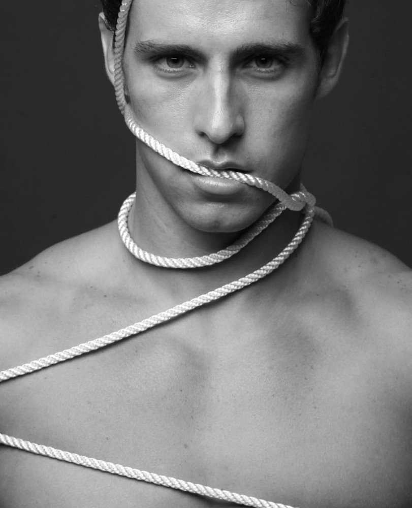 90′ male models photos printed from photographers original negative