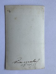 orig. CDV photo lithograph around 1866 Viamala Thusis Zillis-Reischen Graubünden