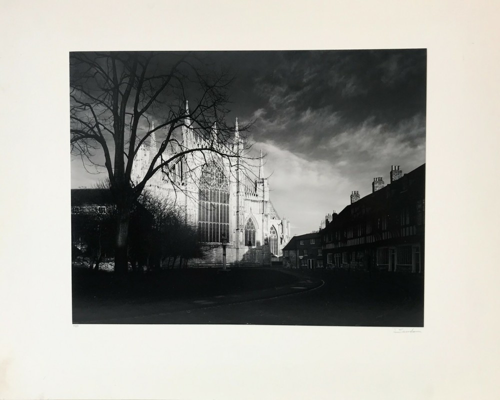 Bruce Barnbaum Silver Gelatin Photograph Sunrise York Minster 1981