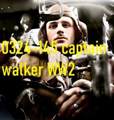 VINTAGE MALE PORTRAIT #0324-145 -rear gunner WW2 -free shipping in usa