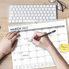 GuassLee 2026-2027 Wall Calendar – 19 Months Hanging Calendar from Jun. 2026 …