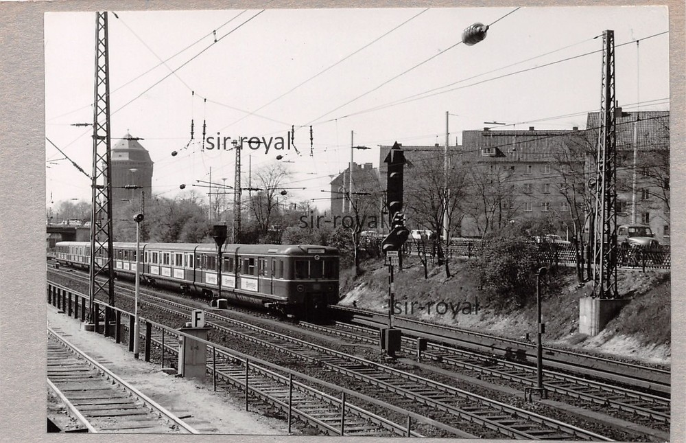 Hamburg 1970s – S-Bahn between Dammtor Sternschanze – Tram Photo 8x13cm