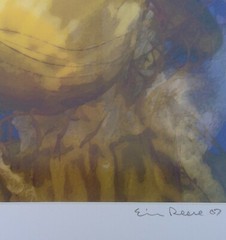 Eric Reese Photography Jellyfish 2007 signed fine print Whitefish MT 7.5″ x 9.5″