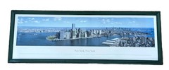 James Blakeway New York Twin Towers Lower Manhattan Liberty Ellis Isle 41″x13″
