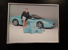 MCM FERRARI Testarossa 512 TR Promotion 1993 Bild gerahmt