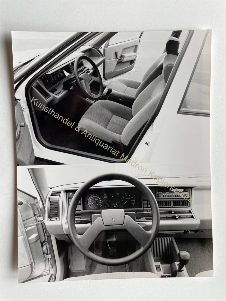 orig. Large press photo sales photo car Renault 21 GTS 21×16.5 cm