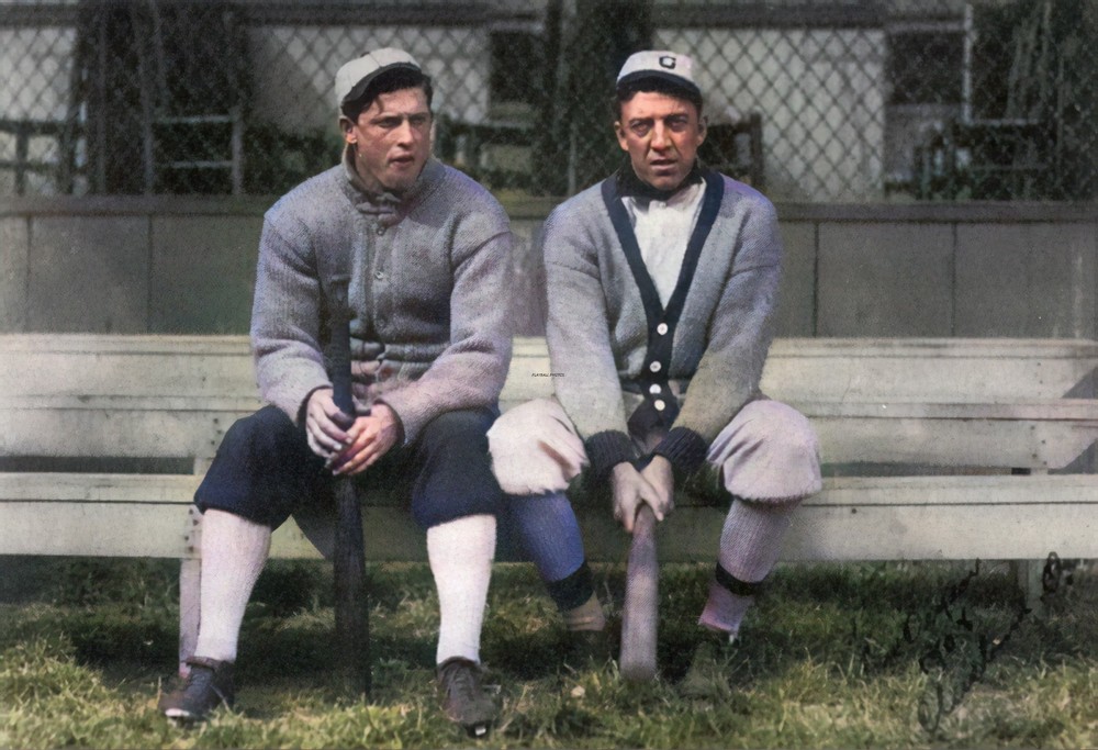 Addie Joss Ed Walsh 8×10 Colorized Print-FREE SHIPPING