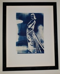 JEFFREY NELSON Original Hand SIGNED Cyanotype Photography «Grace Kelly»