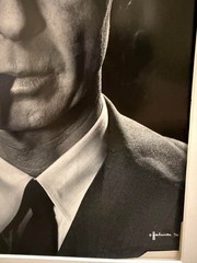 PHILIPPE HALSMAN “Dr. J. Robert Oppenheimer” 1958 Signature Portrait Print Rare