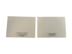 Pair Of Lori Davis Wildlife Photographer Photo Note Cards – Wolves 6×4