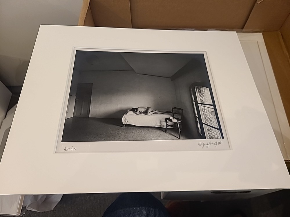 Jack Welpott Arles Original Photograph 1981 Signed Silver Gelatin 11 by 14