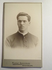 Regensburg – 1905 – clergyman – priest? pastor? Pastor ? / CDV
