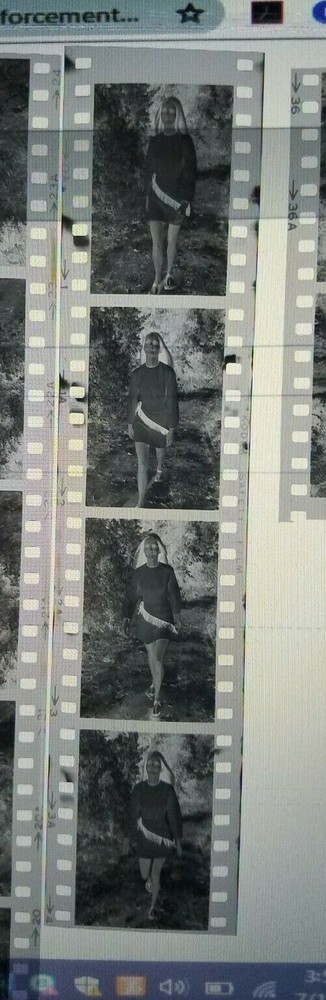 OWN A PIECE OF Fashion HISTORY! BERT STERN silver Gelatin Negative strip «vogue»