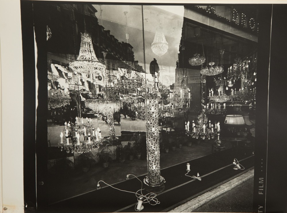 Photographic Print Analog Matte Paper Amateur 1980 30X40cm Paris Boutique