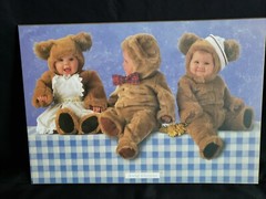 Anne Geddes 13×19 Wood Mounted picture Baby bears