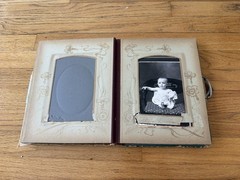 Victorian Photo Album with Old Family Photos 1890s to Early 1900s