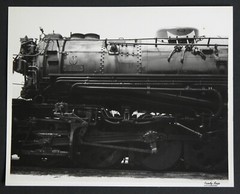 Southern Pacific Engine SP Locomotive Photograph Vtg 50s Railway Railroad CLOSE