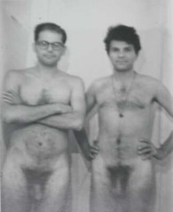 GINSBERG, Allen. & Corso, Gregory.: A Modest Portrait, 1961 Nude portrait