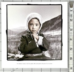 PHIL BORGES (b. 1942) Art Announcement Card 1996 – Tibetan Portraits
