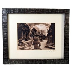 John McDermott Signed Photo Print Angkor Wat Cambodia Panoramic 12 x 10″