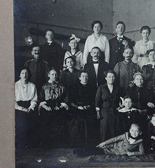 Old Picture Family Photo Golden Wedding Quellmalz Munich 23.11.1919
