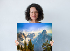 Heights of Wonder: Half Dome Yosemite National Park Print Wall Art