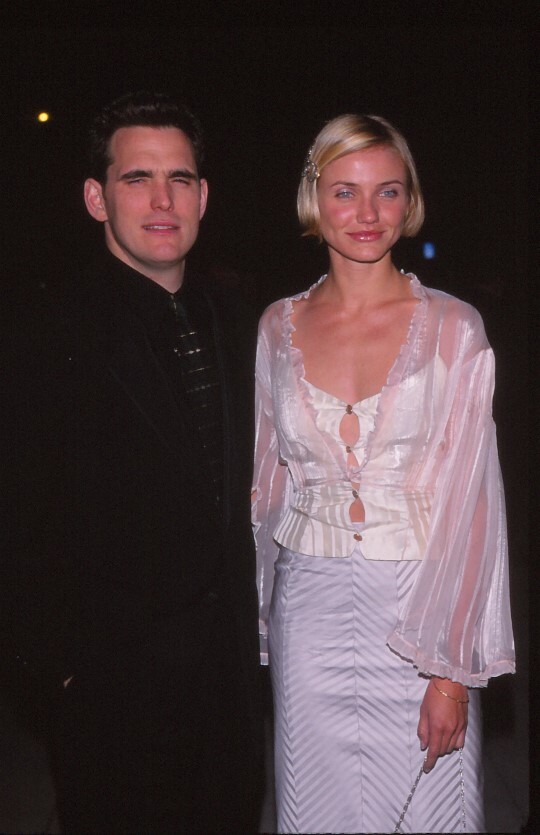 Slide Matt Dillon and Cameron Diaz 1998 KB Format Photographer P8-5-4-4