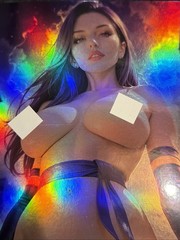 Psylocke Cosplay Bangers Comics Virgin FOIL Var Ltd 10 Extremely RARE LAST 1 😮