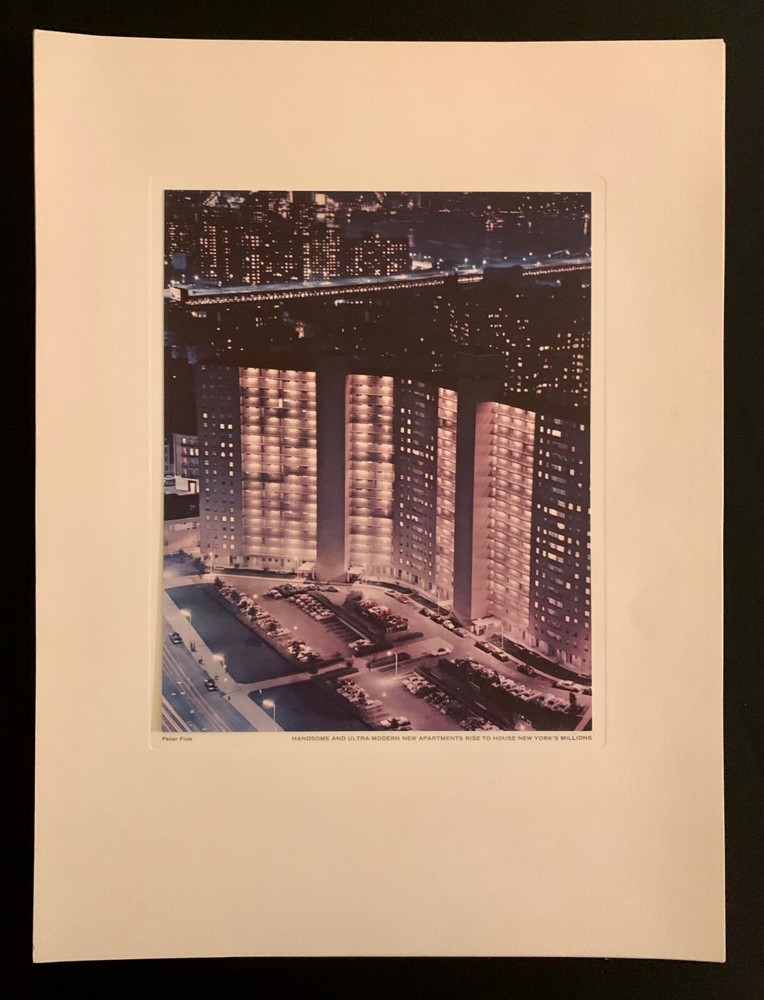 Ultra Modern New York Apartments 1966 Portfolio Print Modernist Photography NYC