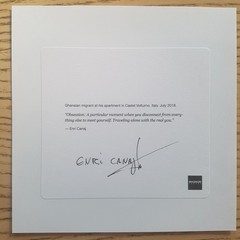 ENRI CANAJ – SIGNED PHOTO – MAGNUM SQUARE PRINT