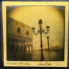 Michael Bryant “Piazzetta San Marco, Venice” Mixed Media Photography Art 10×10