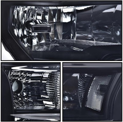 Headlights Assembly Compatible with 2015 2016 2017 Ford F150 | LH & RH Front Hea