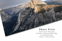 Half Dome Photography Print: California Yosemite Landscape National Parks Photo
