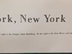 James Blakeway New York Twin Towers Lower Manhattan Liberty Ellis Isle 41″x13″