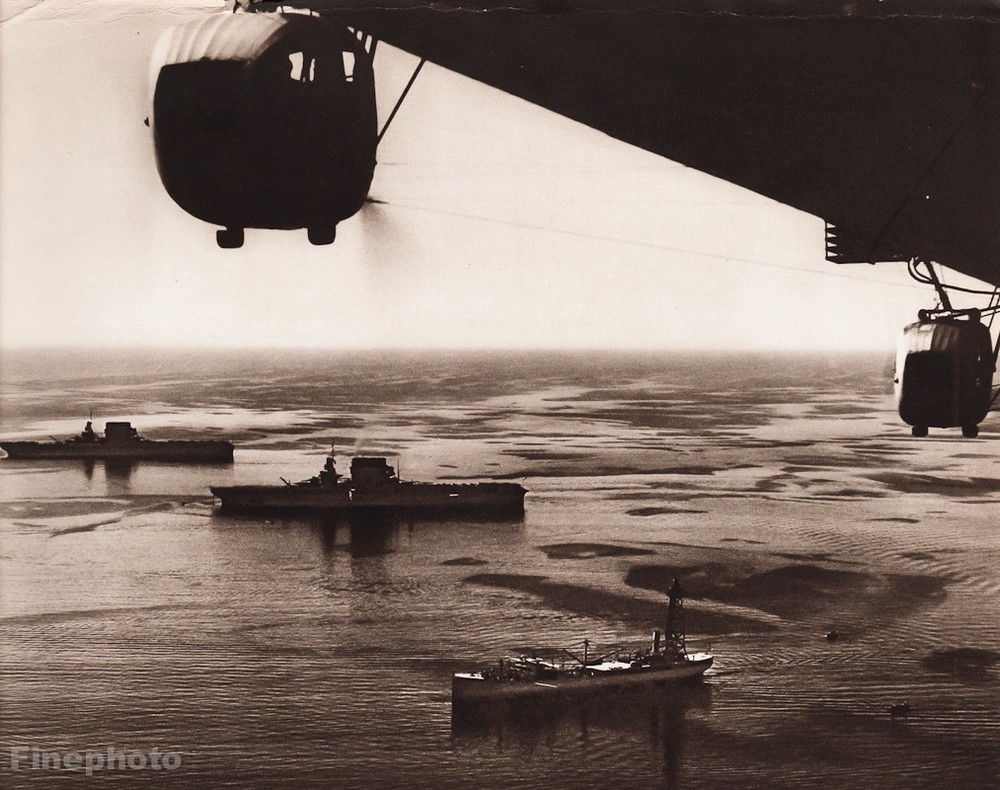 1931 Vintage 11×14 AVIATION AIRPLANE Aerial SARATOGA LEXINGTON PATOKA Ship Ocean