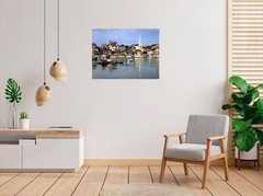 Nautical Sailboat Maine Camden Harbor Seascape Wall Decor Art Print Poster Pi…