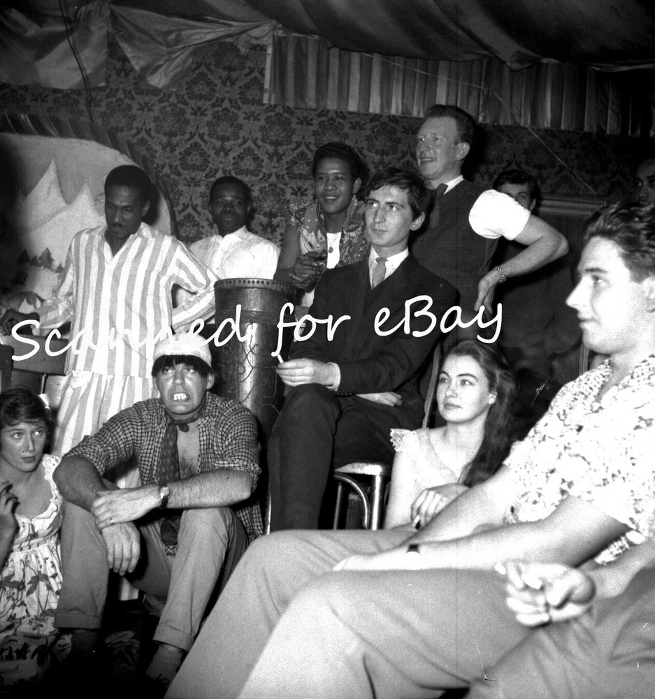 PLAYBOY TONY MOYNIHAN & GUESTS AT CONFIDENTIAL BALL LONDON CLUB 1 NEGATIVE 1957