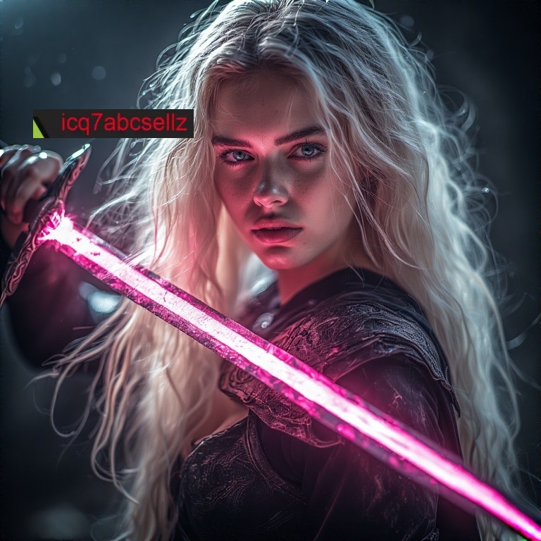 Digital Image – Collection Wallpaper Art – Blonde Warrior Collection 3 Images